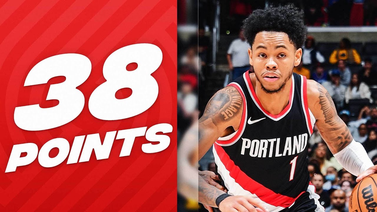 Anfernee Simons GOES OFF For SEASON-HIGH 38 Points! 👏 | December 11, 2023