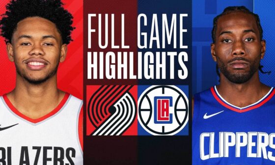 TRAIL BLAZERS at CLIPPERS | FULL GAME HIGHLIGHTS | December 11, 2023
