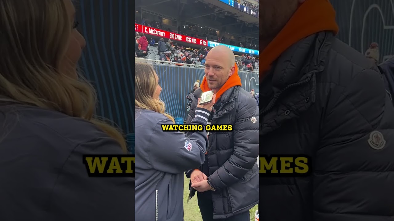 Sean Evans is a huge Bears fan @FirstWeFeast #nflcreatoroftheweek