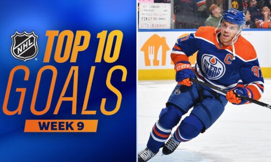 Best Week Of Plays This Season?! | Top 10 Goals from Week 9 | 2023-24 NHL Season