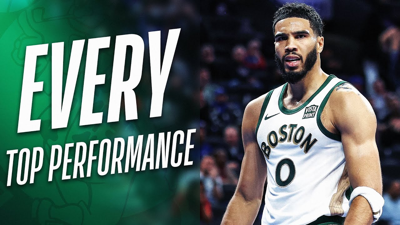 Jayson Tatum's Best Performances of the 2023-24 Season | Pt.1