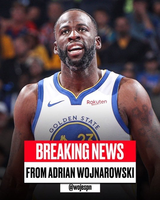Adrian Wojnarowski "ESPN Sources: The NBA is suspending Golden State’s Draymond Green indefinitely."