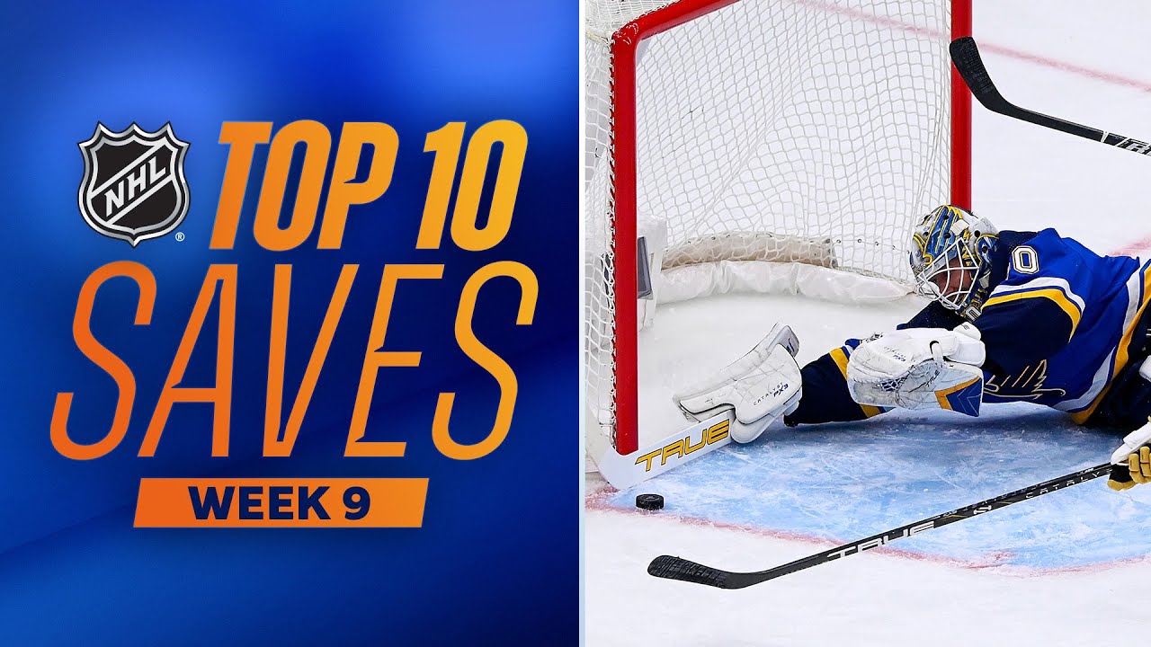 Top 10 Saves from Week 9 | 2023-24 NHL Season