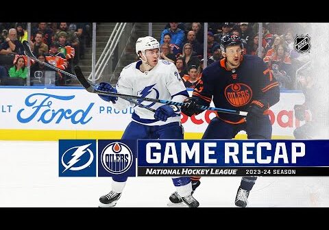 Lightning @ Oilers 12/14 | NHL Highlights 2023