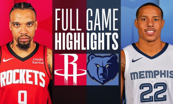 ROCKETS at GRIZZLIES | FULL GAME HIGHLIGHTS | December 15, 2023