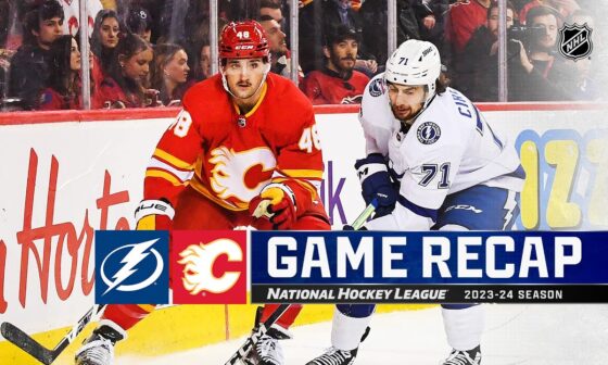 Lightning @ Flames 12/16 | NHL Highlights 2023