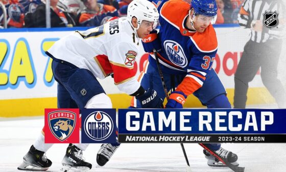 Panthers @ Oilers 12/16 | NHL Highlights 2023