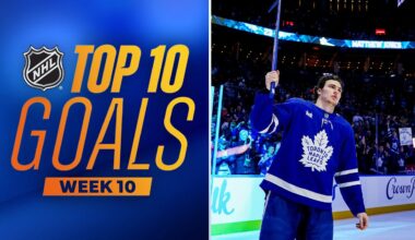 Top 10 Goals from Week 10 | 2023-24 NHL Season