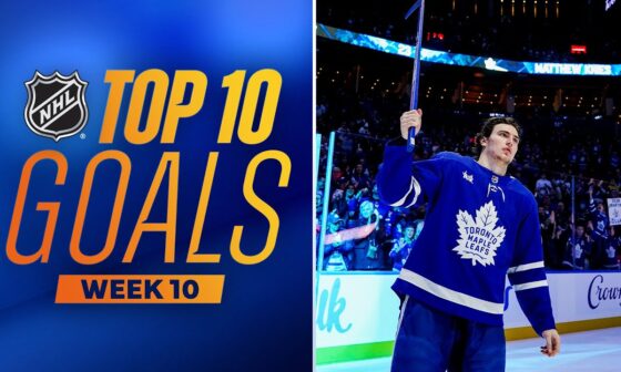 Top 10 Goals from Week 10 | 2023-24 NHL Season
