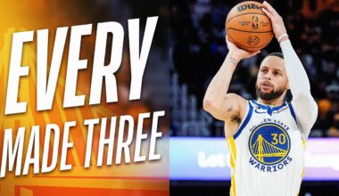 Every Three From Steph Curry's HISTORIC 268 Game Streak!