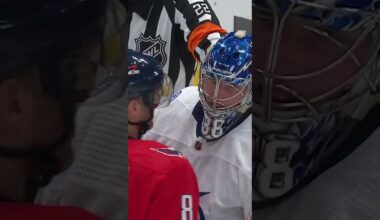 Ovi lets Vasy know he doesn't like being stopped 🗣⚡️