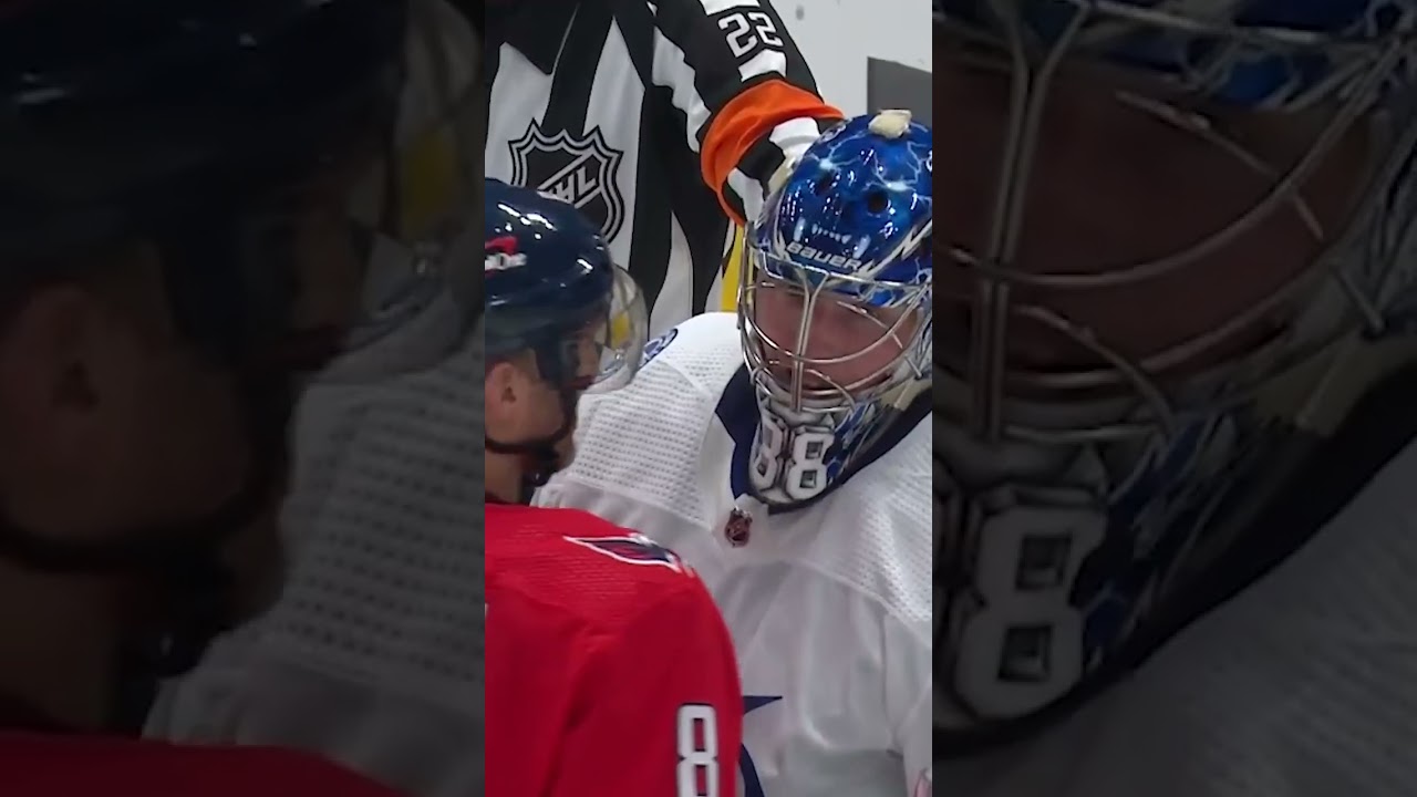 Ovi lets Vasy know he doesn't like being stopped 🗣⚡️