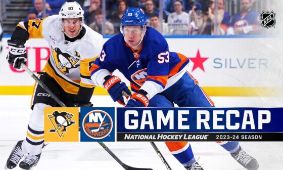 Penguins @ Islanders 12/27 | NHL Highlights 2023