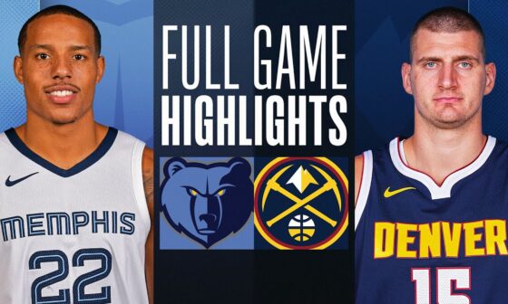 GRIZZLIES at NUGGETS | FULL GAME HIGHLIGHTS | December 28, 2023