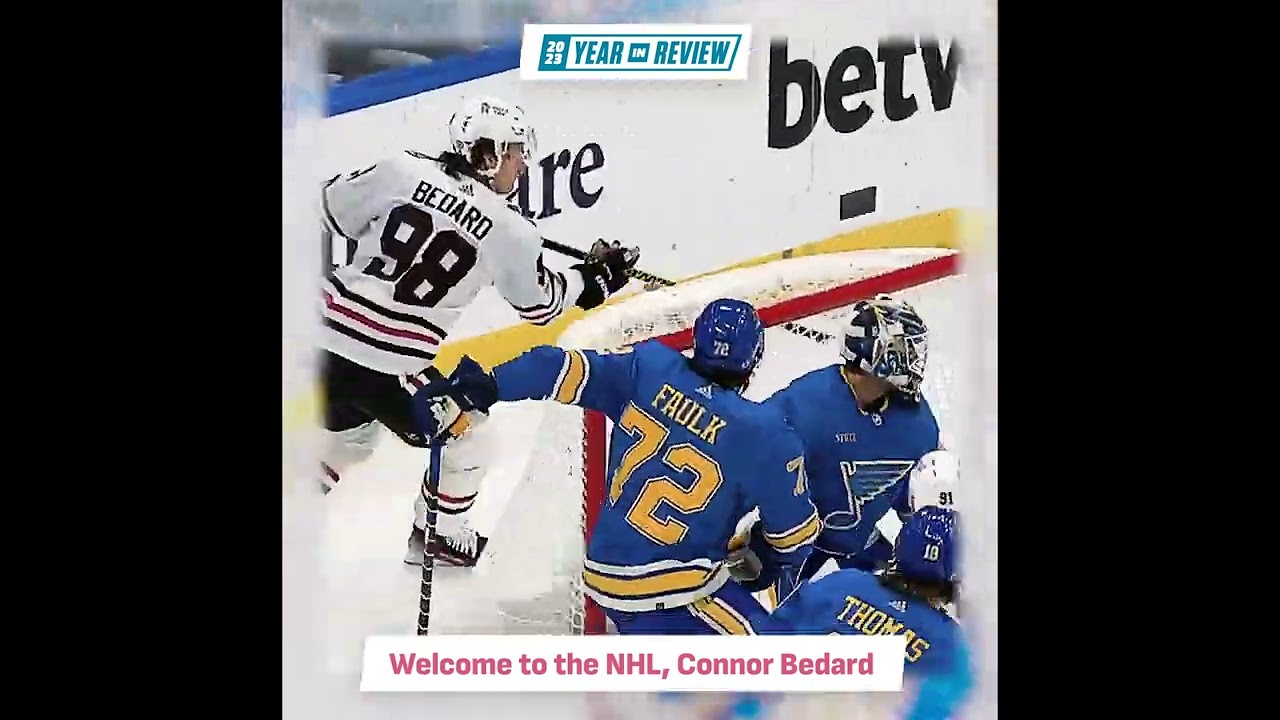 Welcome to the NHL, Connor Bedard 🤩⭐️ 2023 in Review