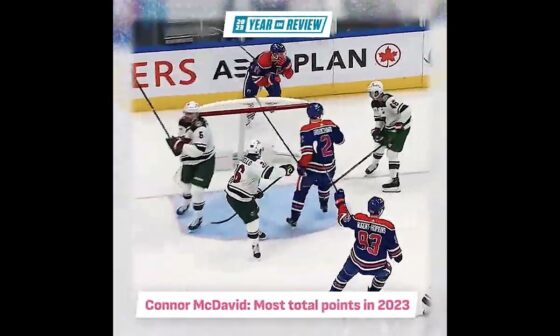 McDavid leads points in 2023 🥇👀