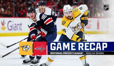 Predators @ Capitals  12/30 | NHL Highlights 2023