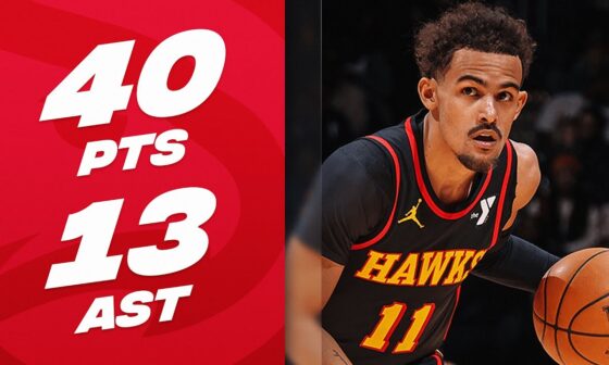 Trae Young Drops DOUBLE-DOUBLE On New Years Eve! 👏 | December 31, 2023