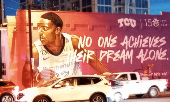 Found this mural of Dez in downtown Nashville!