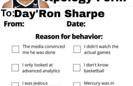 Day'ron apology form 🤔