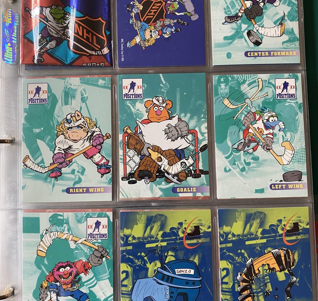 Muppet NHL Card Set - Best Secret Santa Ever!