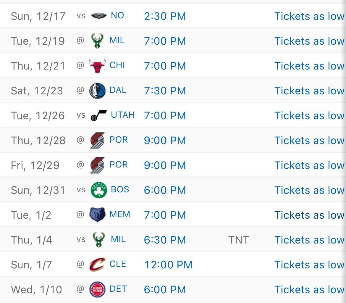 Alright, any takers on when our next win will be?