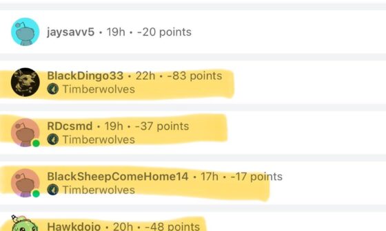 Look at the salt mine that we call T’wolves fans. They absolutely hate it that Embiid gives their twinkle filled centers the business 100 times out of 100.