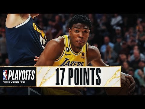 10 hours before we see Rui on a mask. Let's rewind one of Rui's best playoff game of his career