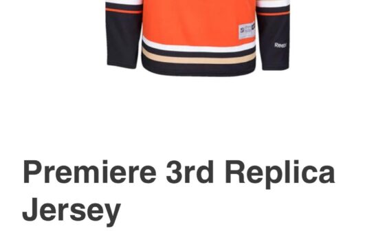 Reebok jerseys on sale on team store site