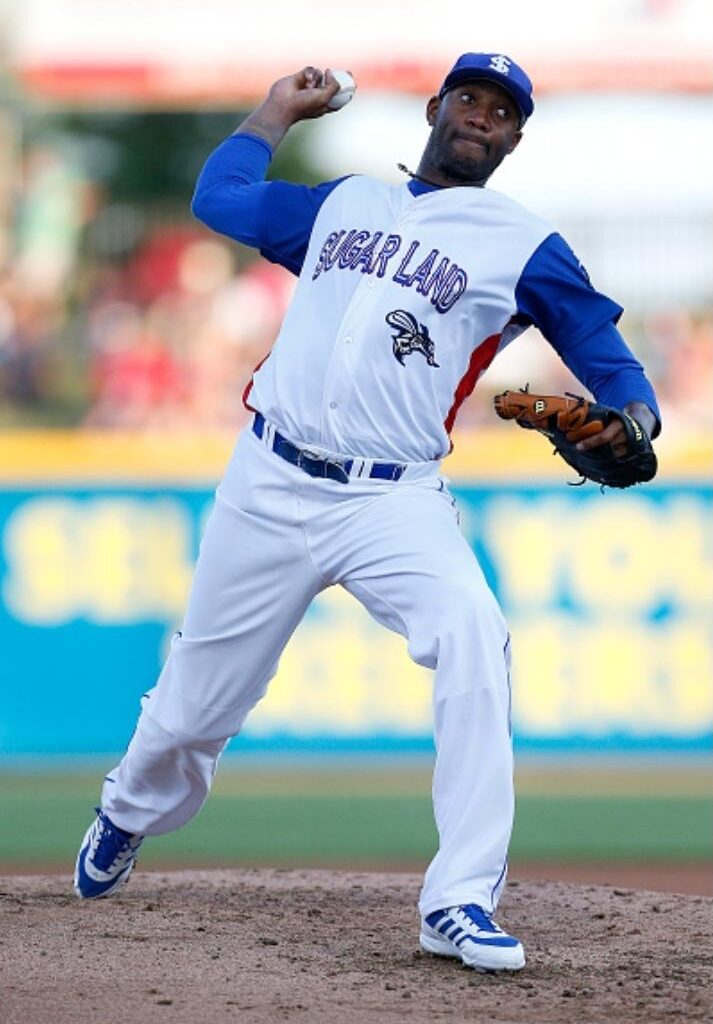Y'all remember when T-Mac played for the Sugar Land Skeeters and he was the pitcher!