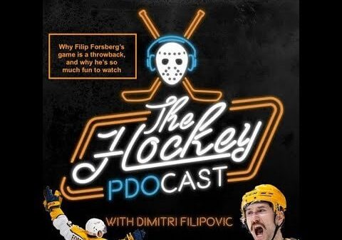 [Dimitri Filipovic] New PDOcast with Belfry Hockey. This week's subject were: Filip Forsberg's combination of skill + strength, and how he uses it, Andrew Brunette, ROR, and impact of environment, and production lining up with skill