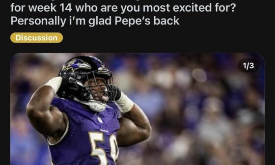 Regarding my post from earlier Washington wasn’t designated to return from IR sorry for the misinformation but Hamm and Pepe are both practicing