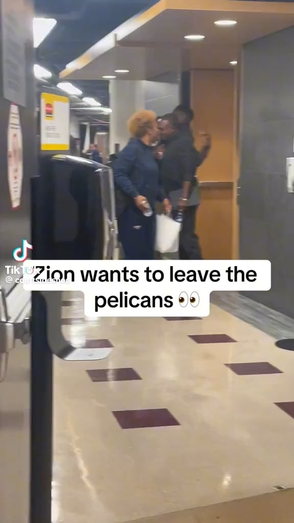 TikToker records Zion allegedly admitting to wanting to join the Chicago Bulls