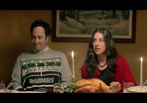 Raiders vs Queefs Christmas commercial.