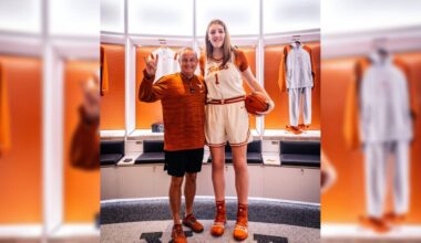 Tallest women’s college basketball player is a Texas freshman