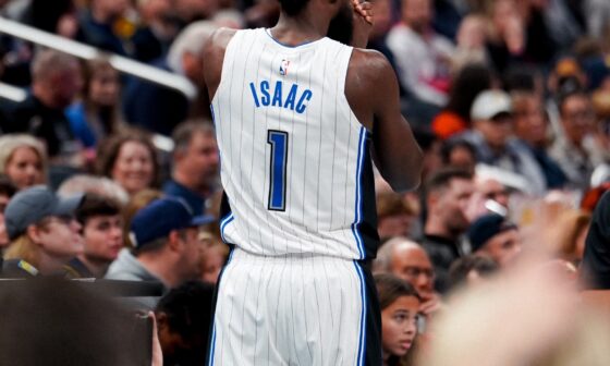 [Orlando Magic] JI ruled out tonight with a sore hamstring