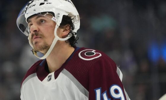 Samuel Girard to make Avalanche return against Sharks on New Year's Eve