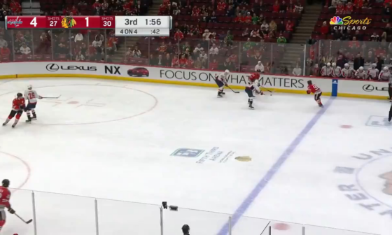 Connor Bedard with the amazing cross-ice pass to Connor Murphy for the goal in 4-on-4