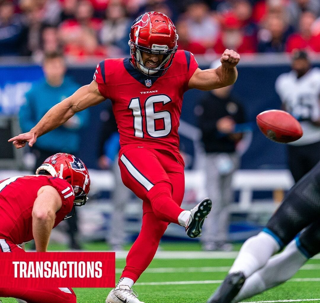 [Texans] We have elevated Matt Ammendola to the active roster from the practice squad.