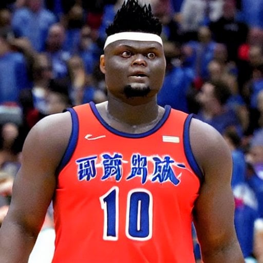 Hopefully not Zion in China two seasons from now