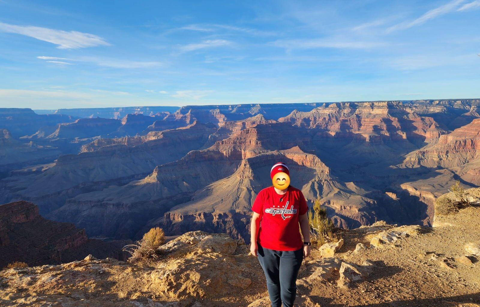 Took a detour between the Vegas and Arizona games! Still rocking the red!