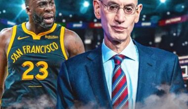 NBA Commissioner Adam Silver Admits Enabling Draymond Green’s Bad Behavior, for He Is Silver’s Son
