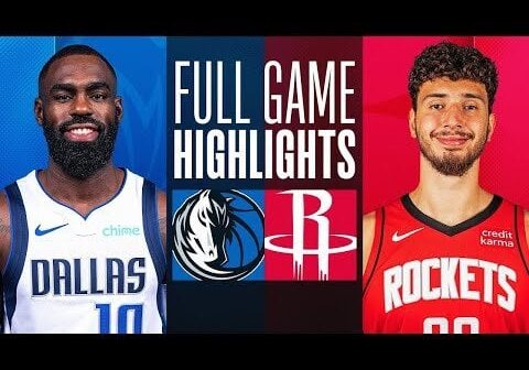 Houston Rockets vs Dallas Mavericks Full Game Highlights | Dec 22 | NBA ...