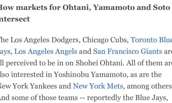 [Beyond The Halo] Sounds like the #Angels are interested in RHP Yoshinobo Yamamoto, according to Alden Gonzalez of ESPN.