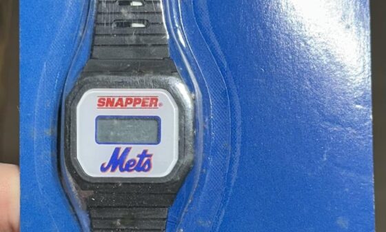 Anyone know anything about this ancient Mets watch?