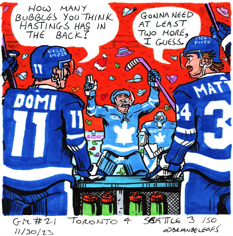 Game #21 Toronto 4 V Seattle 3. SO