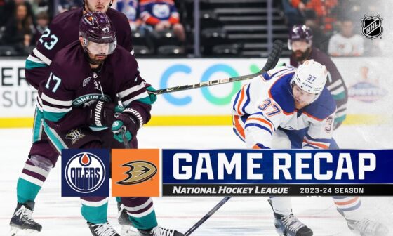 Oilers @ Ducks 12/31 | NHL Highlights 2023
