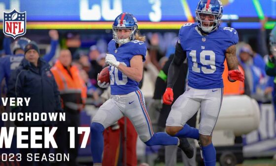 Every Touchdown From Week 17 | NFL 2023 Season