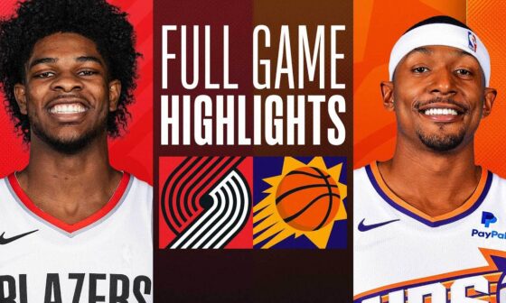 TRAIL BLAZERS at SUNS | FULL GAME HIGHLIGHTS | January 1, 2024