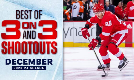 Best 3-on-3 Overtime and Shootout Moments from December | NHL 2023-24